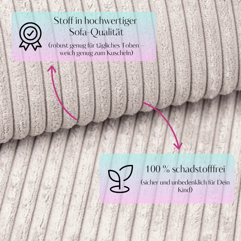 Ensemble de jeu avec piscine à balles MeowBaby® « Perles d'or »