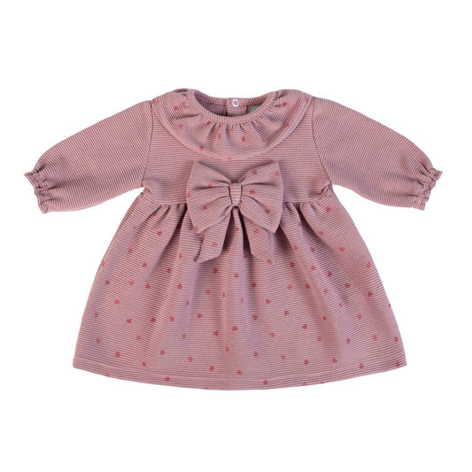 Robe en coton côtelé « Twist & Love »