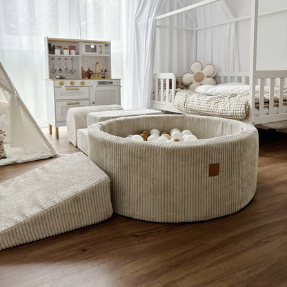 Ensemble de jeu avec piscine à balles MeowBaby® « Perles d'or »