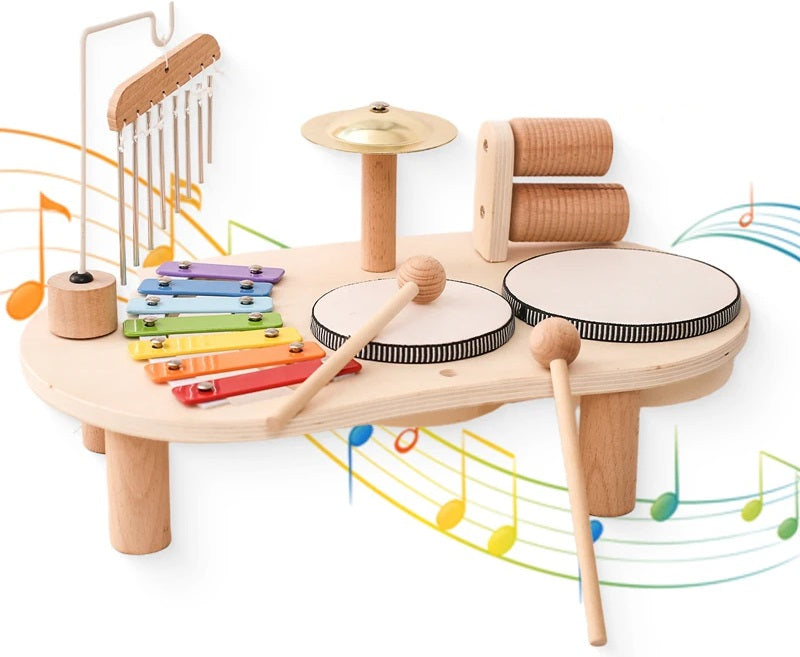 Jouet musical en bois Montessori « Ringo »