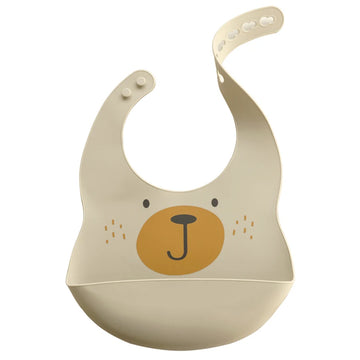 Bavoir silicone « Clean & Fun » - Ours
