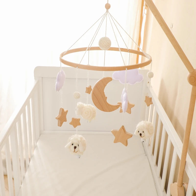 Support bras mobile de lit bébé  « Porte rêve »