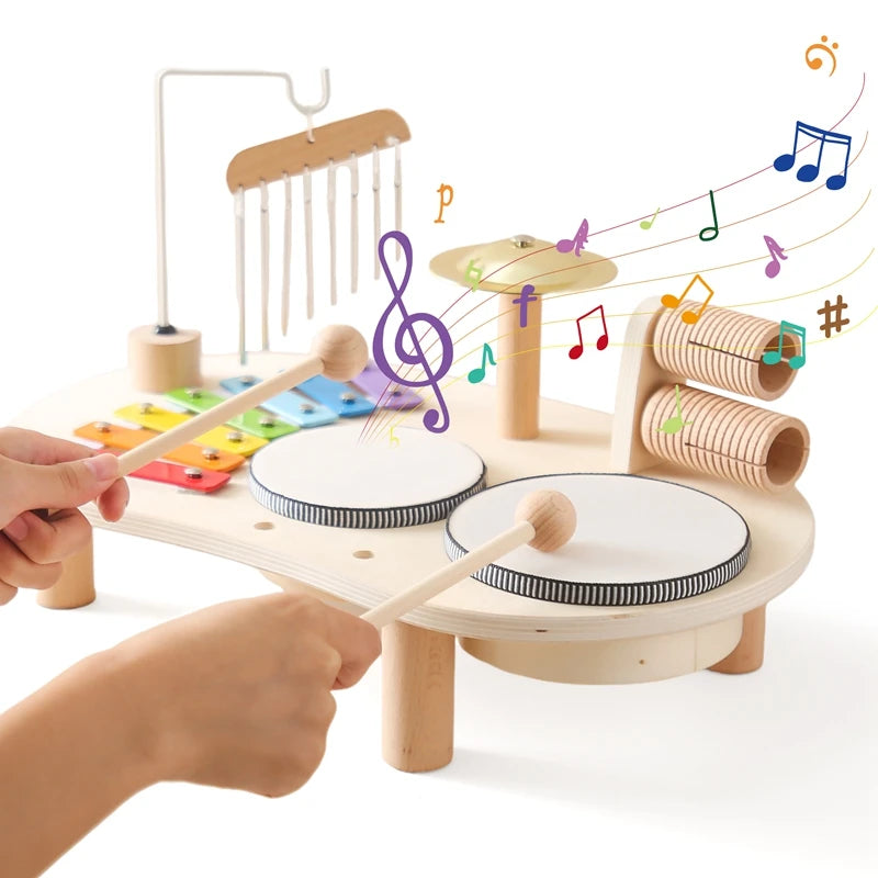 Jouet musical en bois Montessori « Ringo »