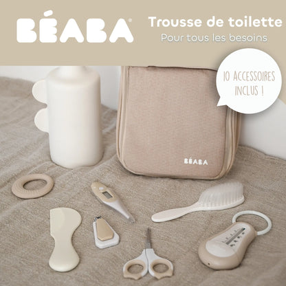 Trousse de toilette 10 accessoires « Terre d’Argile » – BEABA