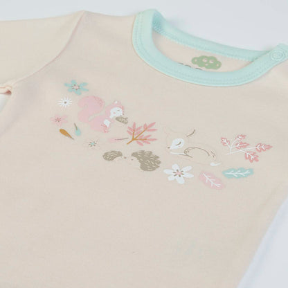 Lot de 2 bodies « Douceur d’Automne  » en coton bio