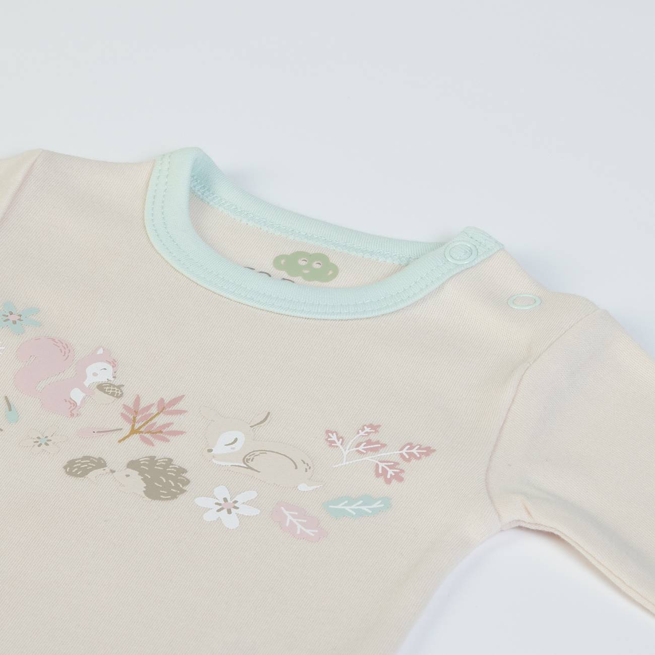 Lot de 2 bodies « Douceur d’Automne  » en coton bio