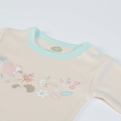 Lot de 2 bodies « Douceur d’Automne  » en coton bio