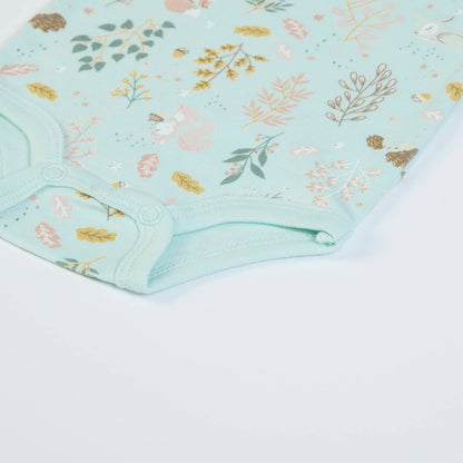 Lot de 2 bodies « Douceur d’Automne  » en coton bio