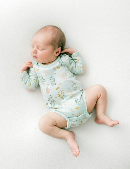 Lot de 2 bodies « Douceur d’Automne  » en coton bio