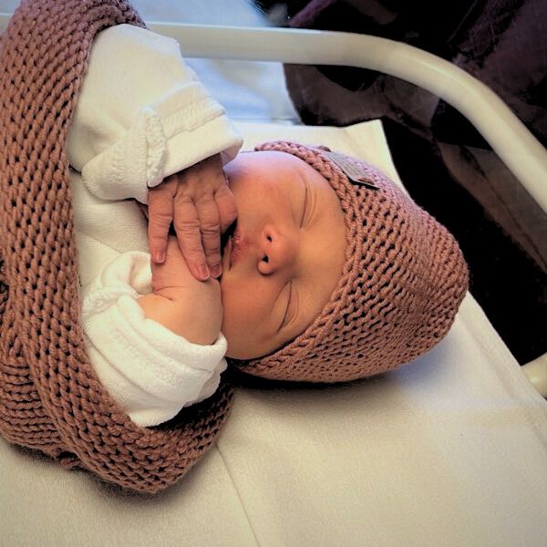 Bonnet évolutif 0-6 mois 100% mérinos