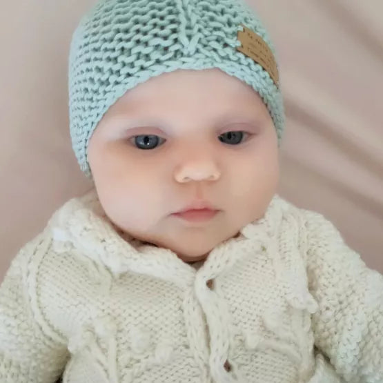 Bonnet évolutif 0-6 mois 100% mérinos