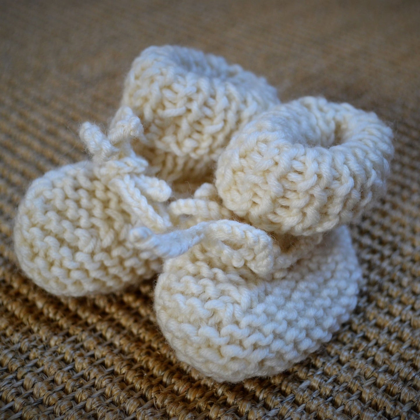 Chaussons évolutifs 0-9m 100% mérinos