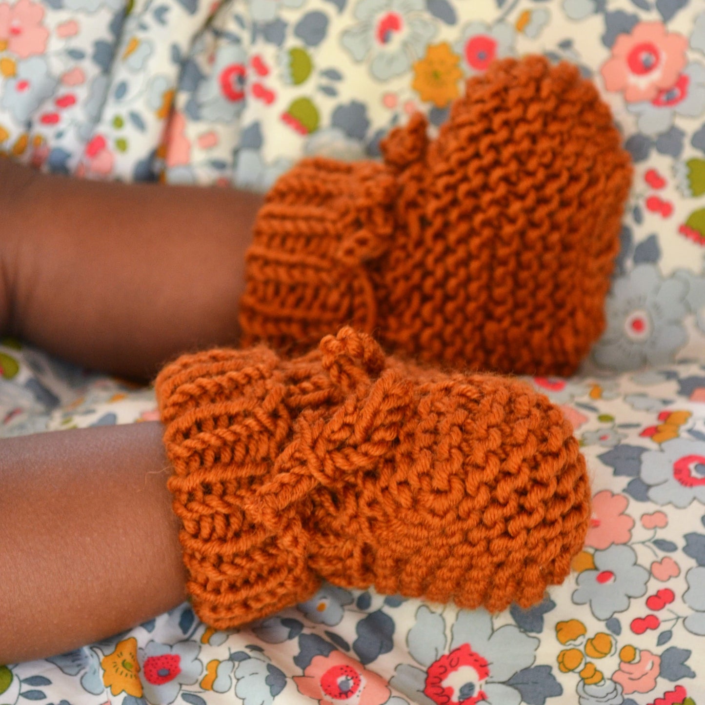 Chaussons évolutifs 0-9m 100% mérinos