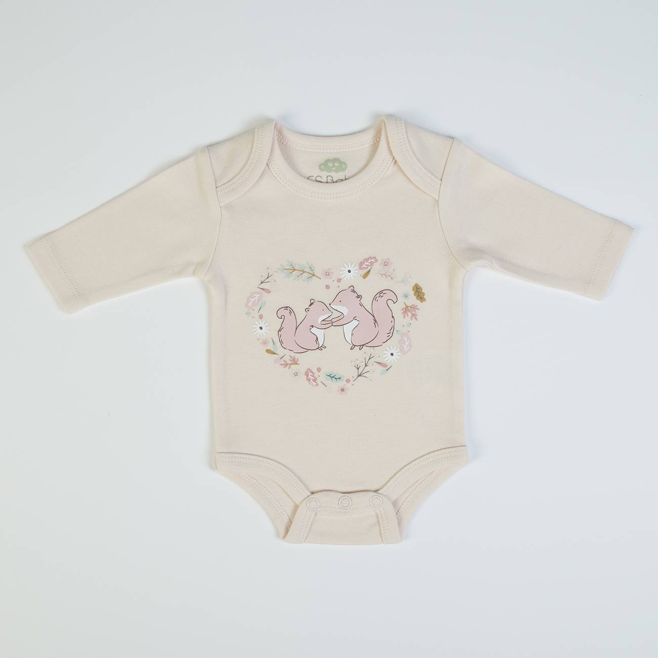 Ensemble 3 pièces « Douceur d’Automne  » en coton bio