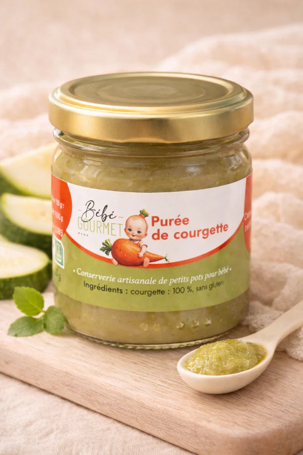 Coffret cadeau « Mes premiers légumes » - 4 petits pots artisanaux