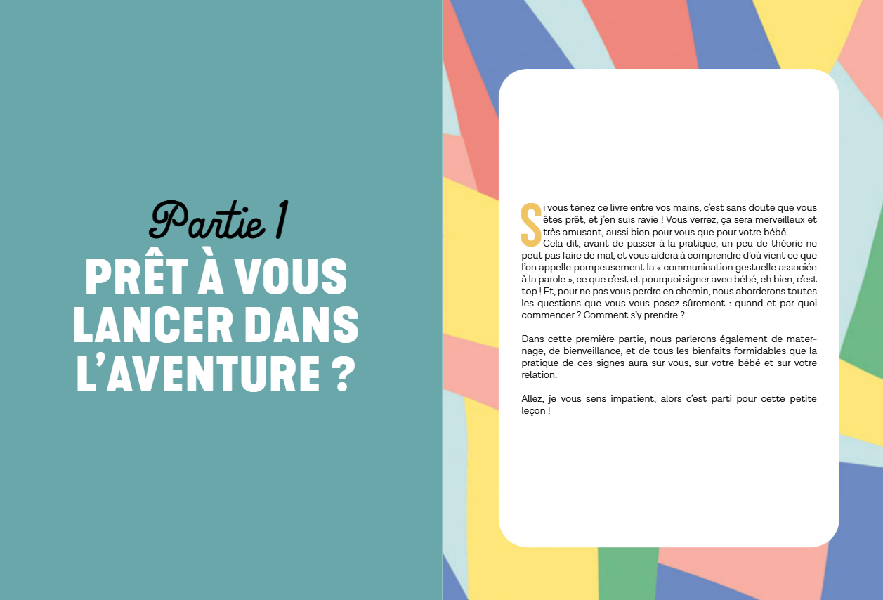 Livre Le grand guide des signes avec bébé