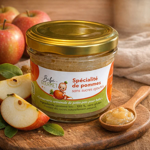 Coffret cadeau « mes premières saveurs » - 5 petits pots artisanaux